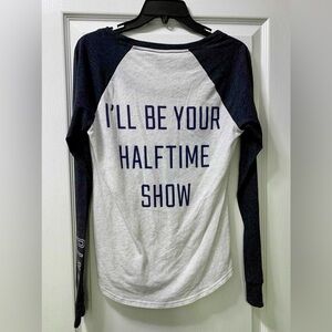 Like New- Victoria’s Secret PINK NFL Houston Texans Long Sleeve Tee Shirt